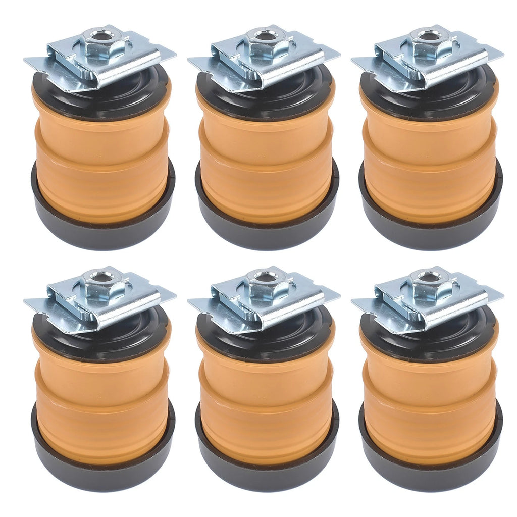 6PCS Body Mount Bushing for Ford F250 F350 F450 F550 Super Duty (2008–2016) 924-066