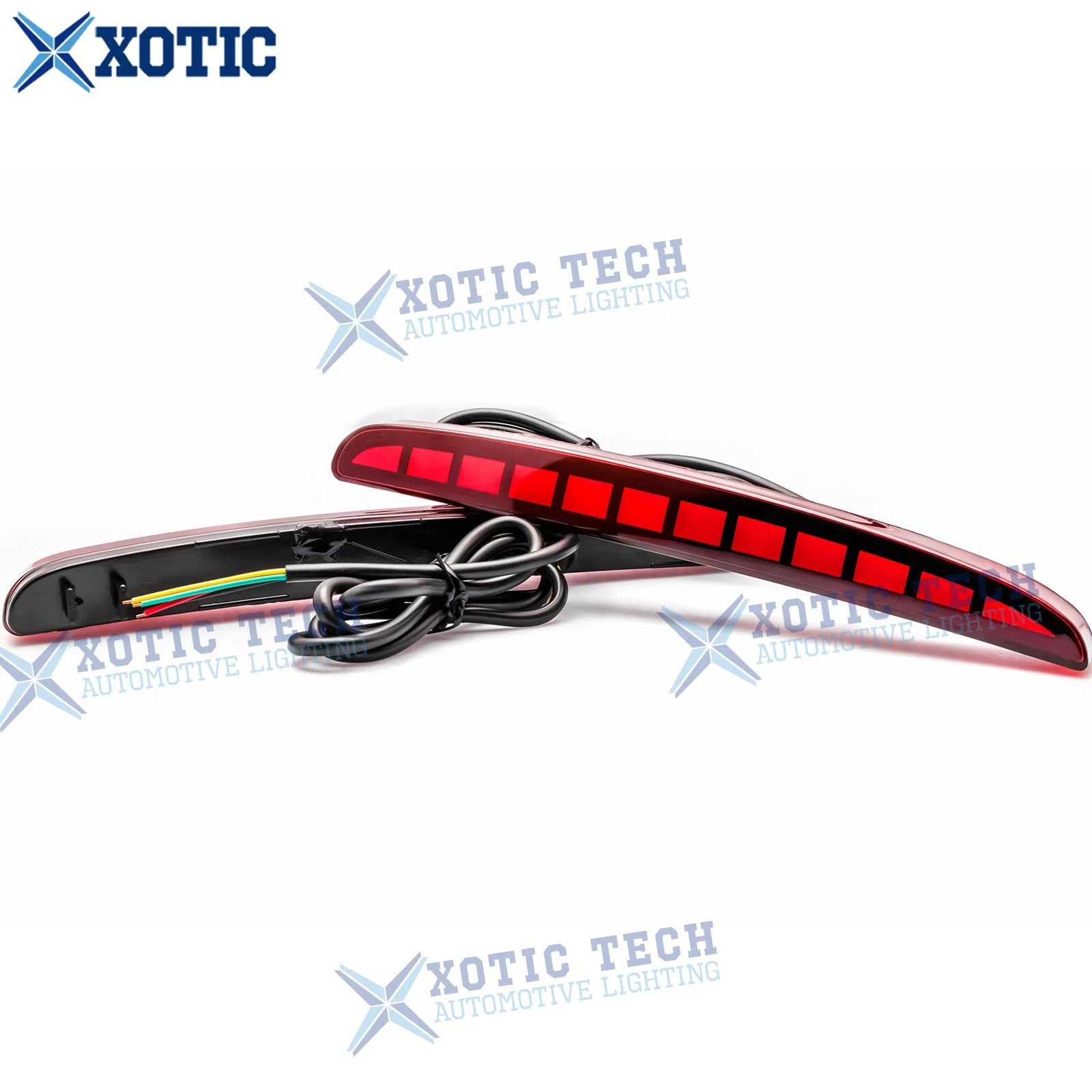 Sequential Red LED Brake Light Tail Lamps for Honda Civic Type R (2017-2022)
