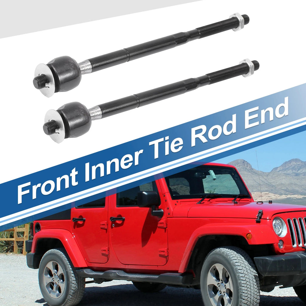 2X Front Inner Tie Rod End Links for Dodge Grand Caravan (2005–2007) No.EV80645