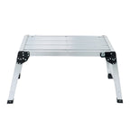 Aluminum Step Ladder for Work Platform (330 LBS Capacity)