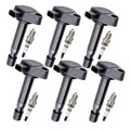 6X Ignition Coils + Spark Plugs Set for Acura TL 3.2L (1999–2008) Honda