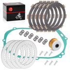 Heavy Duty Clutch Kit w/Gasket & Oil Filter for Kawasaki KLX110 (2002–2024)