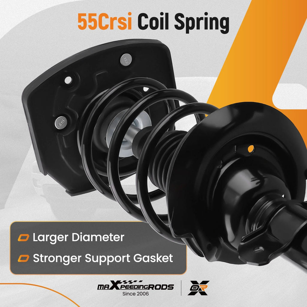 2X Rear Struts w/ Coil Spring Assembly for Pontiac Grand Prix, Impala (2004–2008)
