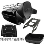 Trunk Backrest Mount Rack Plate for Harley Road King (2014–2023)