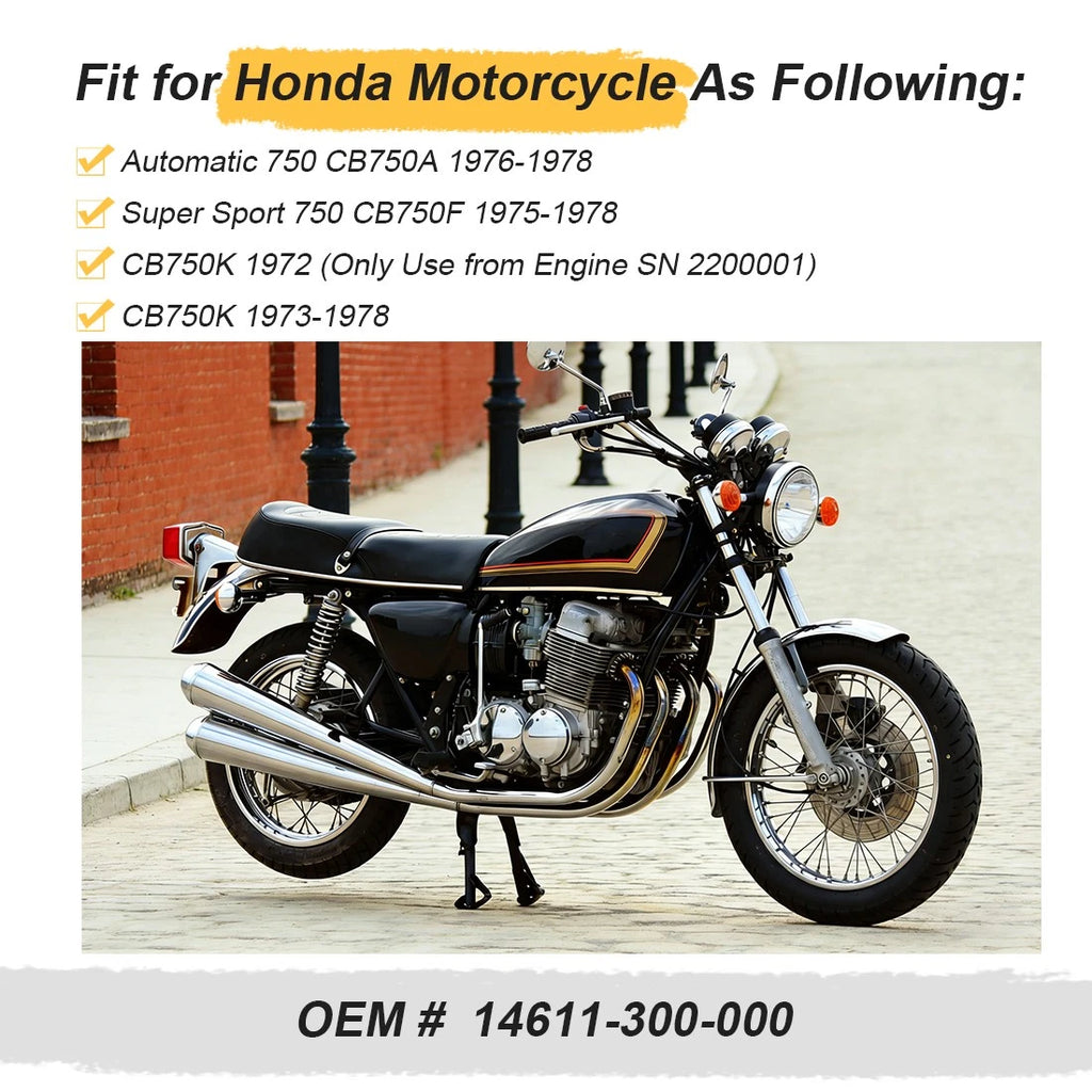 Cam Chain & Tensioner & Guide & Roller for Honda CB750A CB750F CB750K (1976–1978)