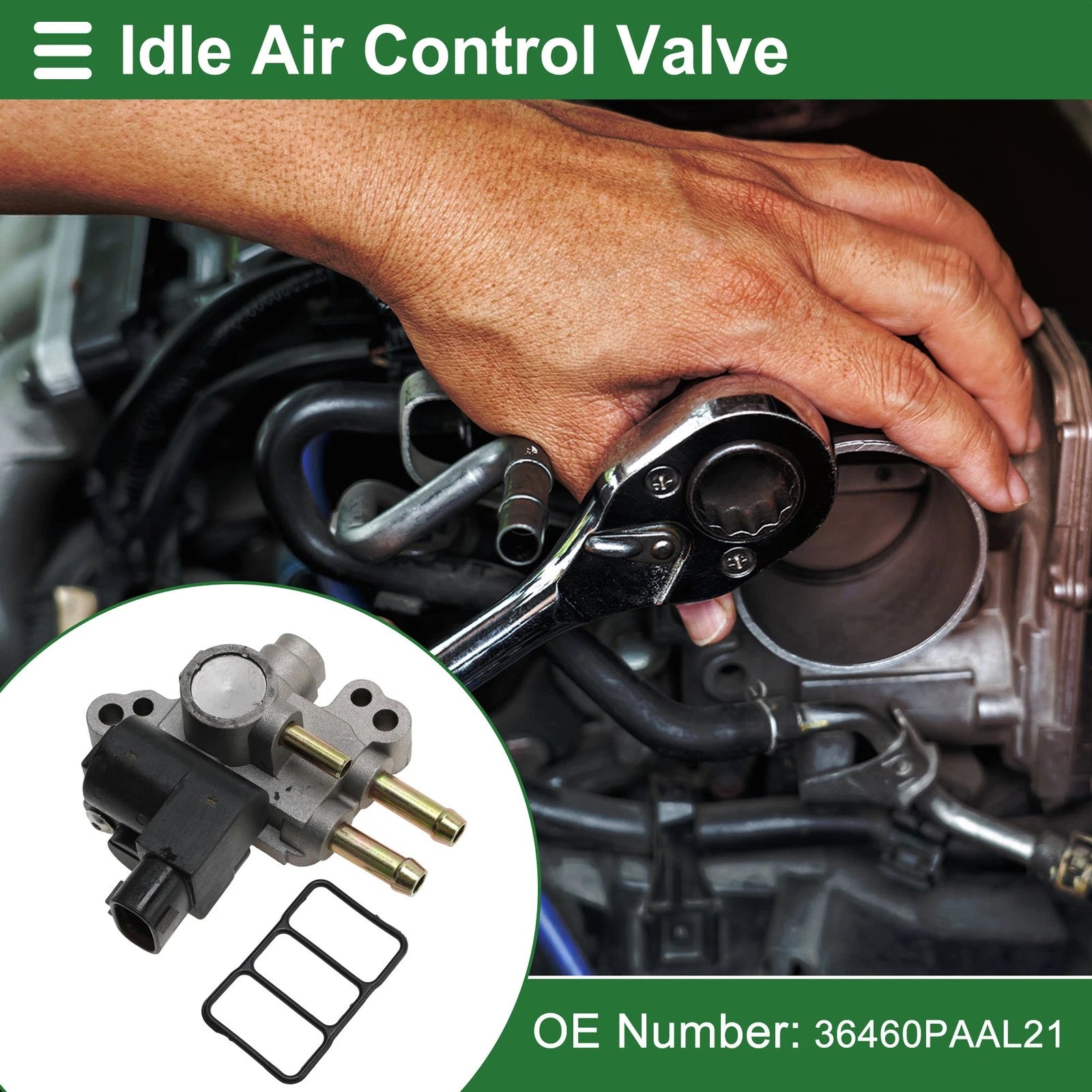 Idle Air Control Valve for Honda Accord (1998–2002) No. 36460PAAL21