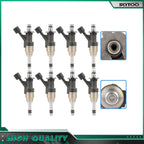 8pcs Fuel Injectors for Chevrolet Silverado 1500 GMC Sierra 1500 6.2L (2014–2018)
