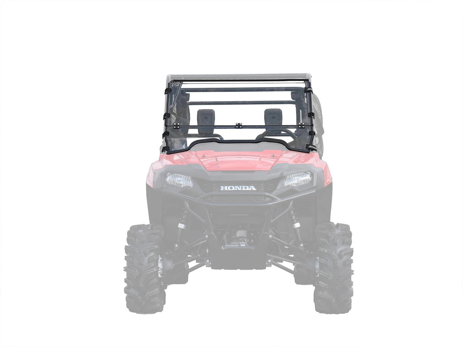 Scratch Resistant Flip Down Windshield for Honda Pioneer 700 (2014–2023)