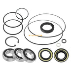 Rear Left Axle Wheel & Brake Drum Bearings Seals Kit for Honda Rancher 350 400 (2000–2006)