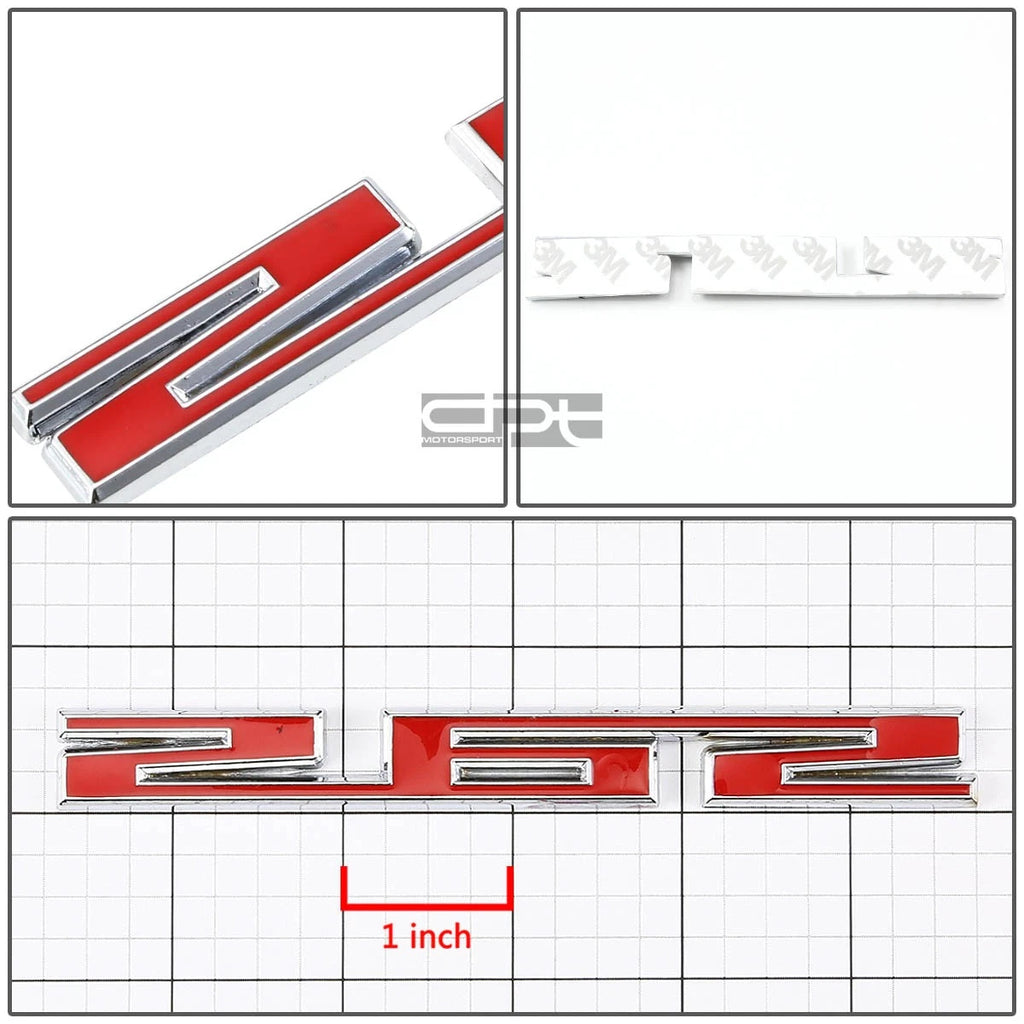 Chrome Fender Emblem Badge Trim for 262 CU