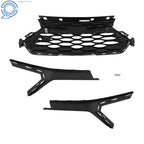 Painted Upper Radiator Grille Gloss Black for Chevrolet Trailblazer RS (2024-2026)