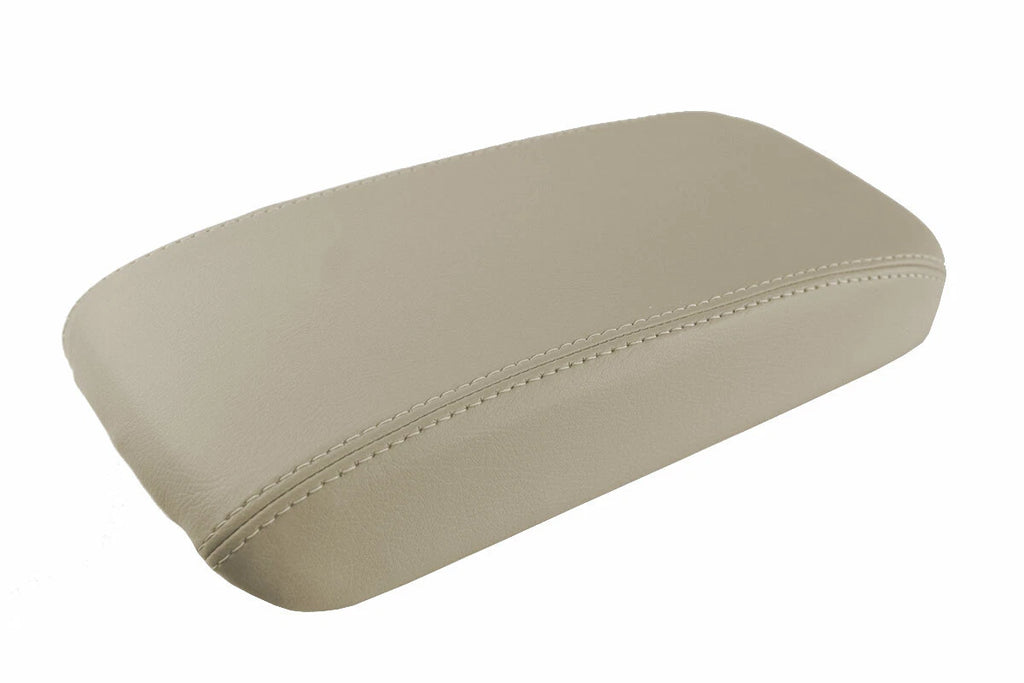 Leather Console Lid Pull Over Cover for Honda Civic (2006–2011) Beige