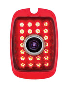 LED Tail Lights Left Right Blue Dot Replacement for 1937-1938 Chevy Car (Qty 2)