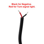 LED Fork Turn Signal Indicators  Amber for Harley Touring Dyna