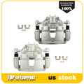 Set of 2 Front Brake Calipers for Dodge Attitude, Hyundai Accent