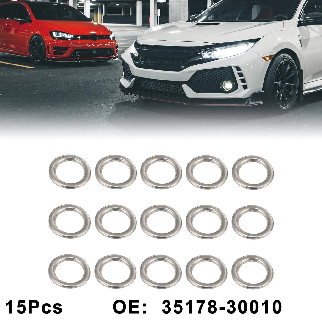 15pcs Engine Oil Drain Screw Gasket M12 for Toyota Tacoma (2009–2019)
