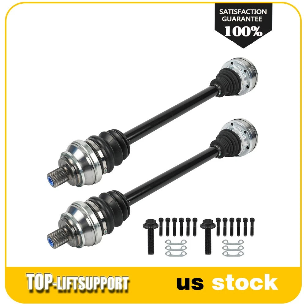 Set of 2 CV Axle Assemblies for Audi A4 A4 Quattro (2017–2020)