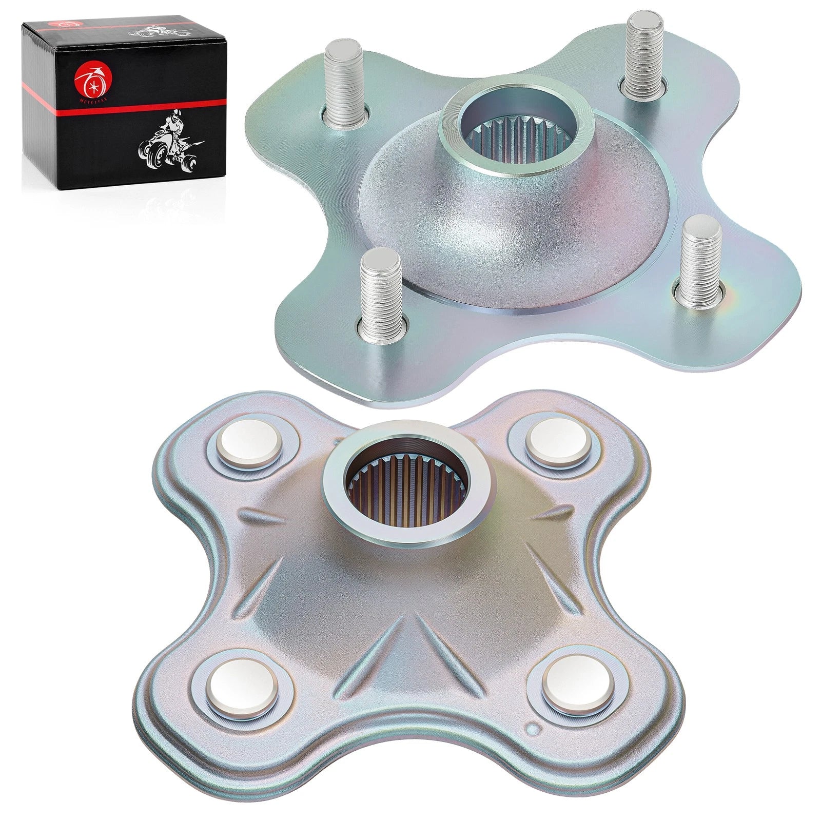 Rear Left Right Wheel Hub Kit for Yamaha Big Bear 400 2x4 (2000–2004)