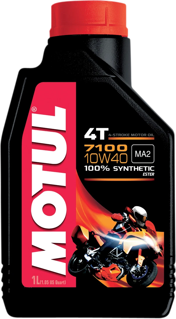 MOTUL 7100 4T Synthetic Oil 10W-40 for Motorcycles (1L) 104091