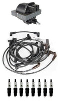 Set of 8 Ignition Wires & 1 Coil for Chevrolet Brougham Camaro Firebird (1982–1992)