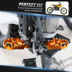 Billet Foot Pegs for KTM 200 250 300 450 500 530 XCW XCF-W (2006–2016)