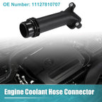 Engine Coolant Hose Connector for BMW E90 E91 E92 E93 X1 X3 X4 (2007–2013) No.11127810707