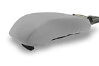 Fleece Console Lid Armrest Cover for Ford Fiesta (2014–2019) Gray