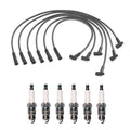 Denso Wire Set & 6 Iridium TT Spark Plugs for GM 3.8L 4.1L V6