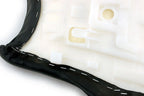Front Rider Seat Leather Cover for Honda CBR600RR (2005–2006) Black