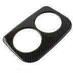 Carbon Fiber Rear Water Cup Panel Cover Trim for Subaru Forester (2013-2018)