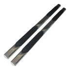 4in Oval Strght w/2 Pads Step Nerf Bar for 2015-2019 GM Colorado/Canyon Crew Cab