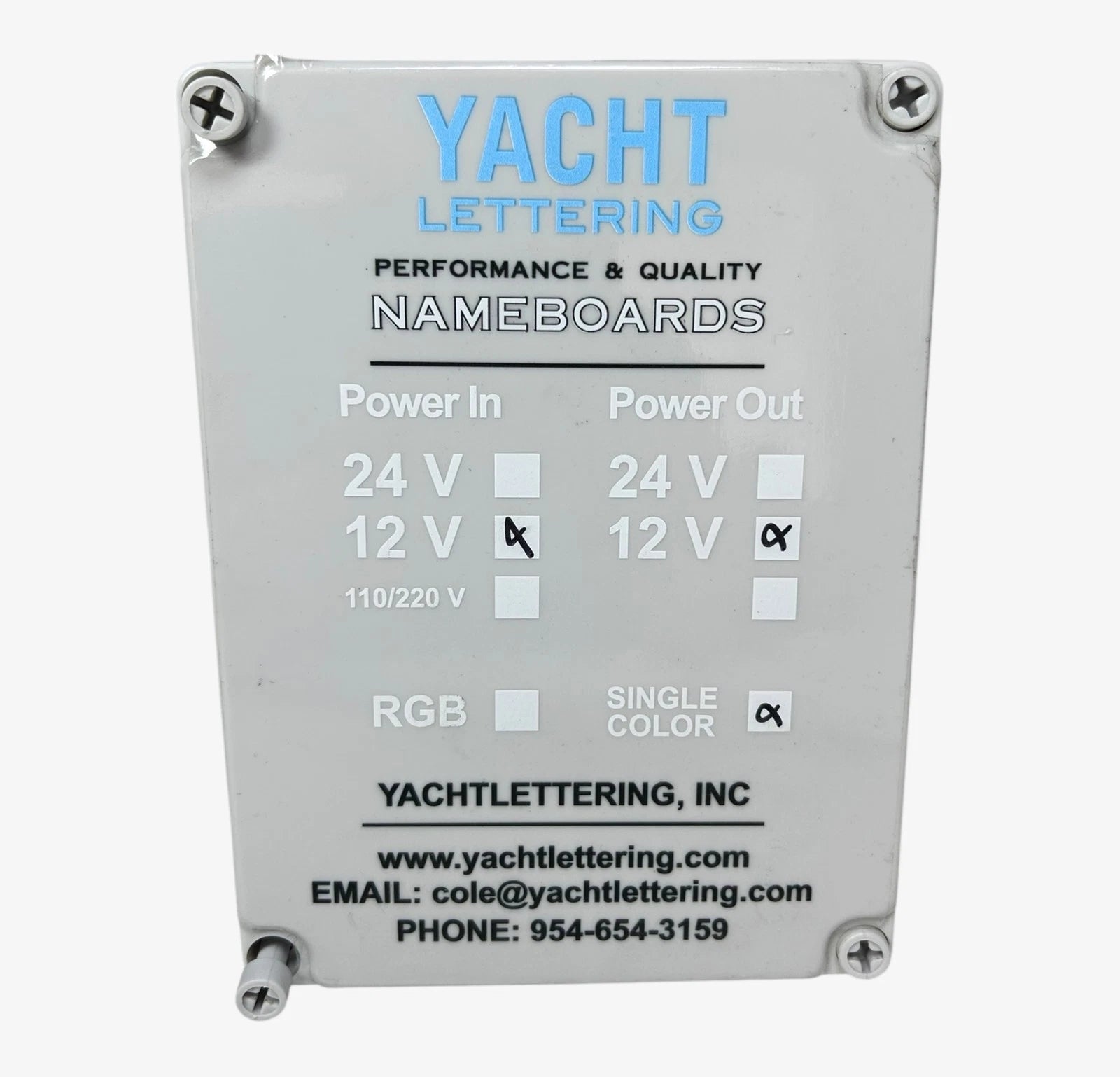 LED Controller Box Assembly for Ltech T3-CV (12V)