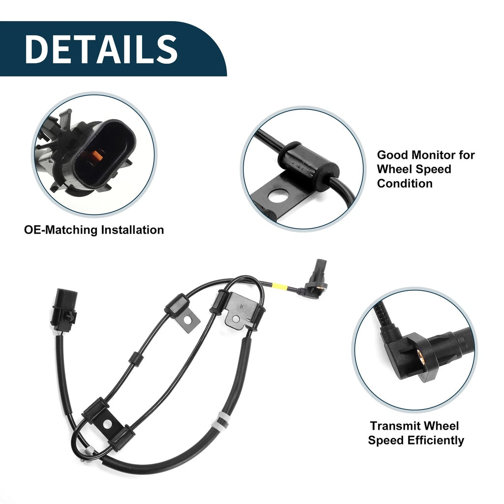 ABS Wheel Speed Sensor No. 956711G000 for Kia Rio (2006–2007)