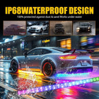 12PCS RGB Underglow LED Light Strip Kit for Car Truck