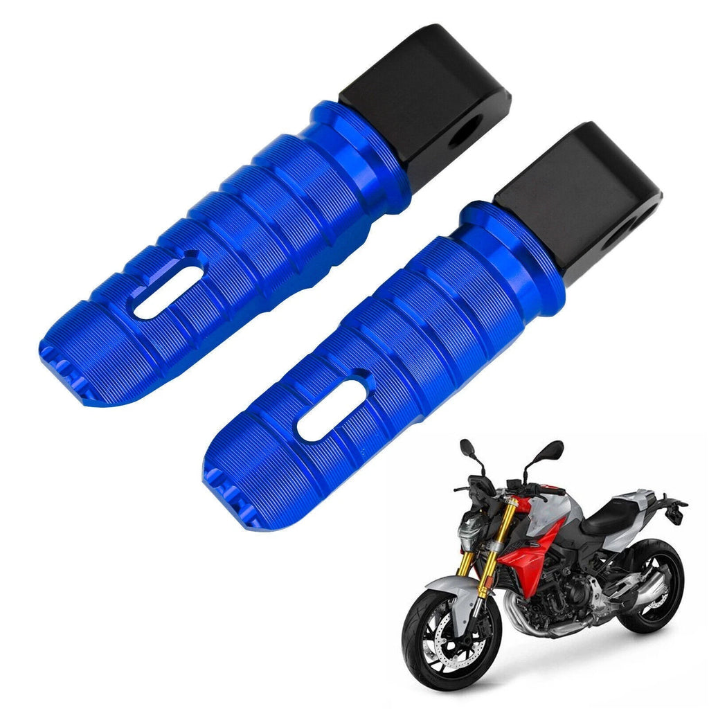 Rear Footrests Foot Pegs for BMW R NineT F900R F900XR R1200R R1200RS R1250R (2014–2023) Blue