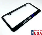 Engraved Black Metal License Plate Frame for Chevy C7 Corvette ZR1 (2015–2019)