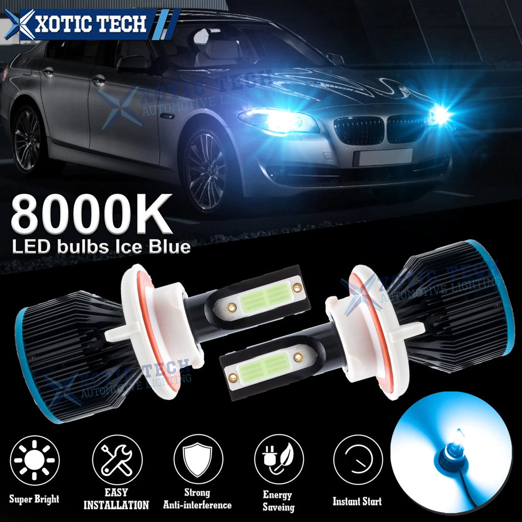 H13 LED Headlight Bulb for Chevrolet Camaro Cruze Dodge Challenger Mini Cooper (2010-2024)