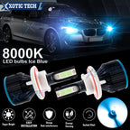 H13 LED Headlight Bulb for Chevrolet Camaro Cruze Dodge Challenger Mini Cooper (2010-2024)