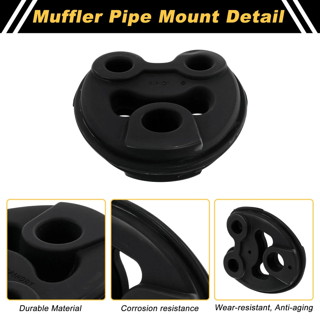 Muffler Exhaust Hanger for Mercedes-Benz 190D (1984–1989) 2014920116 Rubber
