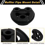 Muffler Exhaust Hanger for Mercedes-Benz 190D (1984–1989) 2014920116 Rubber
