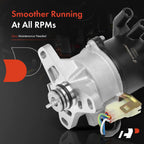 Ignition Distributor with Cap & Rotor for Honda Prelude (1988-1991)
