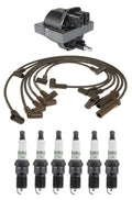 Ignition Wires & Spark Plugs Kit for Chevy G30 V6 (1996) - Gap 0.060"