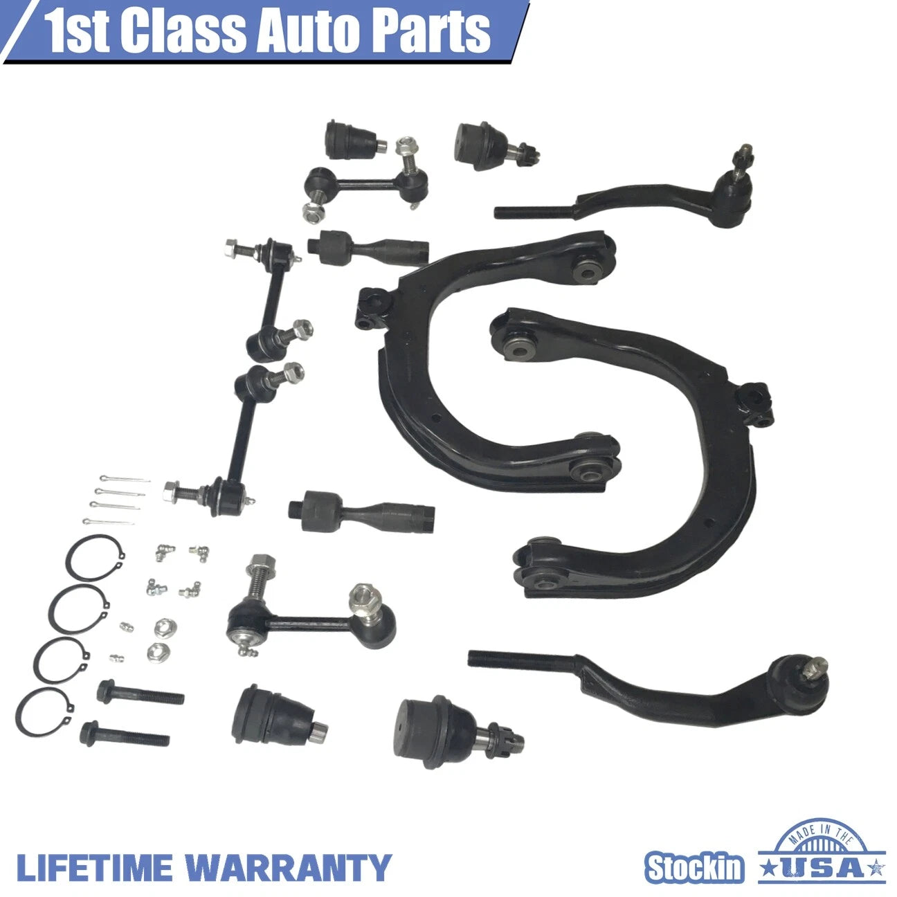 14pc Control Arm Ball Joint Kit for Buick Rainier (2004-2007)