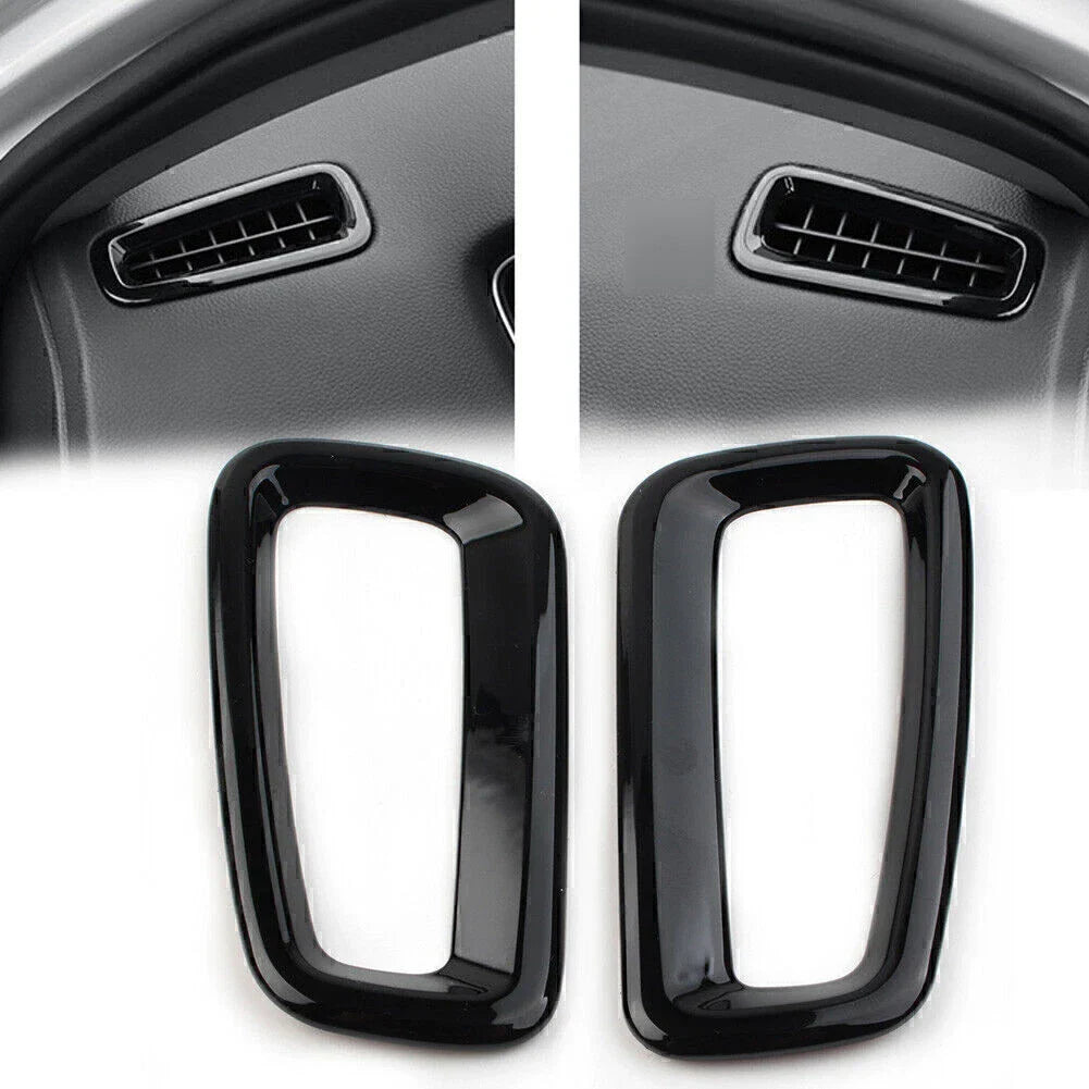 Inner Dash Side Air Vent Outlet Cover for Honda Civic (2022 - ) Black
