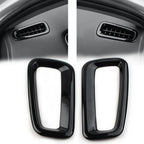 Inner Dash Side Air Vent Outlet Cover for Honda Civic (2022 - ) Black