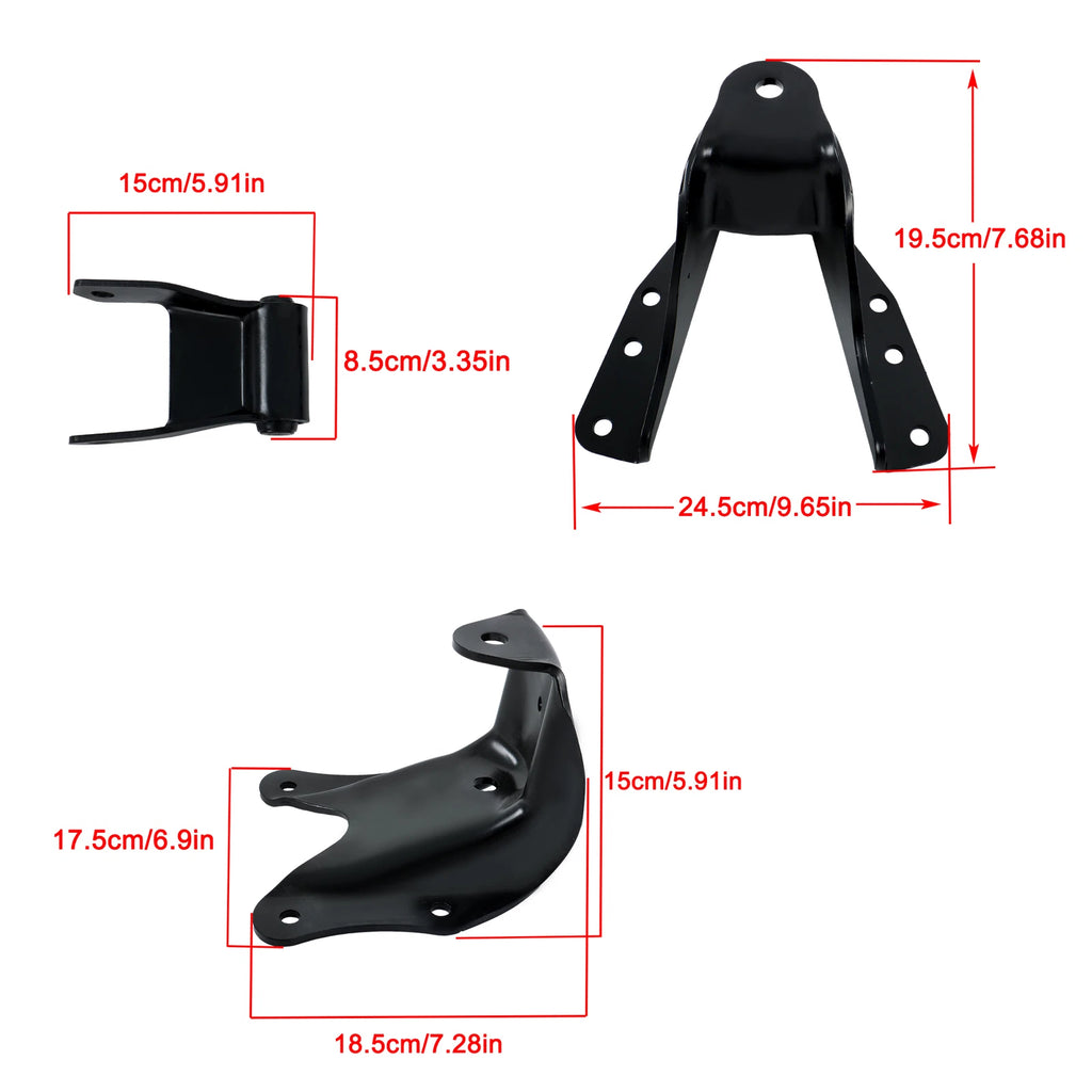 Rear Leaf Spring Shackle Hanger Bracket for Ford F250 F350