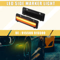 2X Front LED Side Marker Lights for Chevy Camaro (2010–2015) 915589, 718844746397