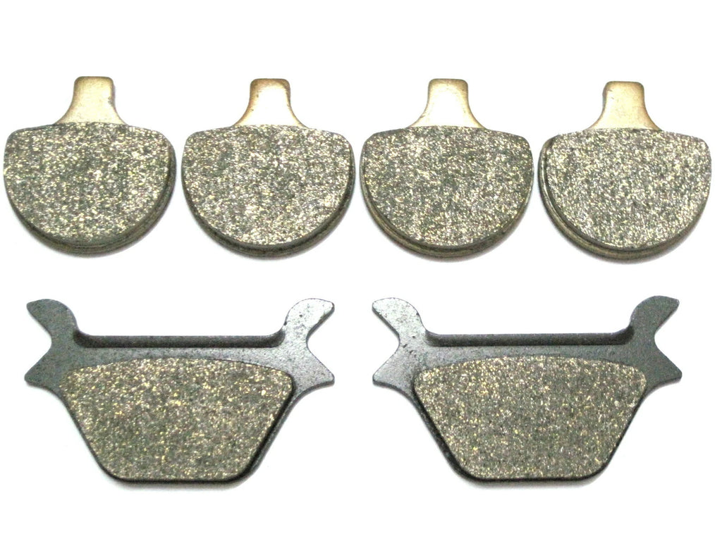 Front & Rear Brake Pads for Harley Heritage Softail FLSTC FLSTN (1988–1999)