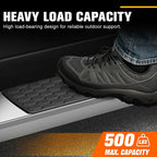 Set of 2 Honeycomb Step Pad Running Boards for Silverado/Sierra (2007–2019)