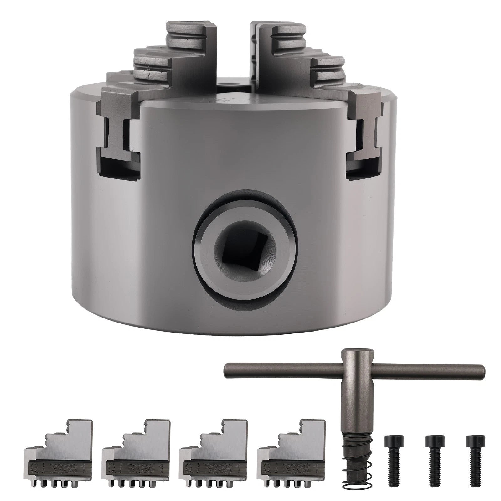 4 Jaw Self Centering Chuck 80mm K12-80 for Small Economical Lathes (K1280)
